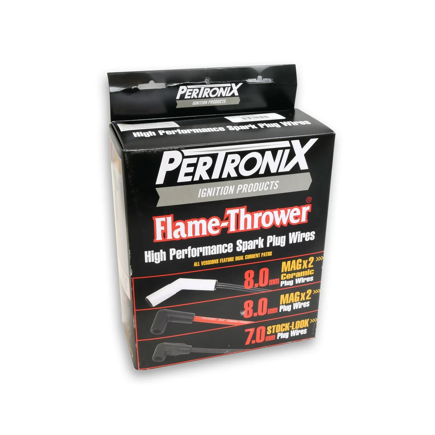 Spark Plug Wire Set for Ford Universal Black 8mm 7mm PerTronix 708105